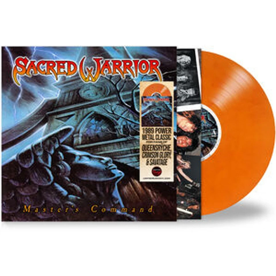 Sacred Warrior - Master's Command Orange Vinyl Edition (1989 - US - Reissue) - Bild 1 von 1