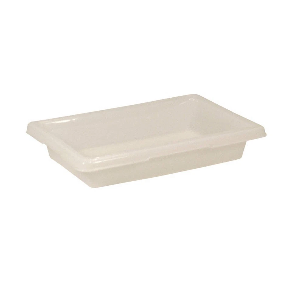 RUBBERMAID COMMERCIAL PRODUCTS FG350700WHT Tote Box,18inLx12inWx3-1/2inH,White,2 - Image 1 of 1