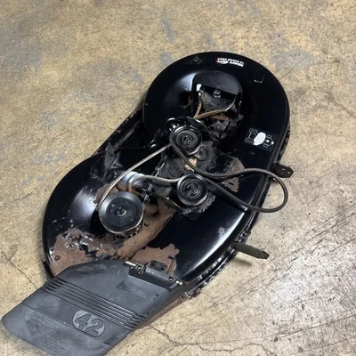 CRAFTSMAN LT1000 LT2000 42" COMPLETO Buen Funcionamiento PLATAFORMA CORTACÉSPED VER TODAS LAS FOTOS... Foto 1 de 4