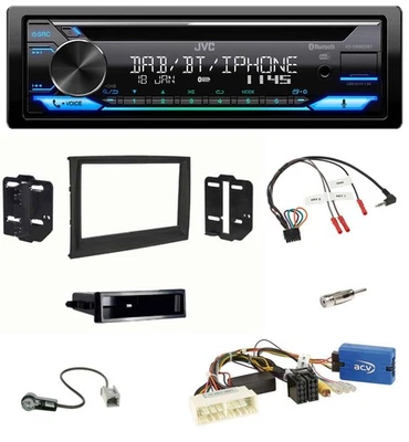 JVC Bluetooth Lenkrad USB DAB CD Autoradio für Kia Sportage QL ab 2016 schwarz - Bild 1 von 4