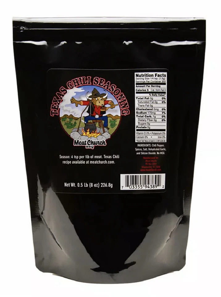 Condimento de chile Meat Church Texas 8 oz Foto 1 de 1