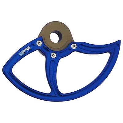 7602 Racing Front Disc Guard Blue For HUSQVARNA FC 250 2015-2023 Foto 1 de 4