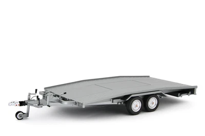 LAUDORACING-MODELS 1:18 Rimorchio Ellebi trasporto auto TRAILER LM111A - Immagine 1 di 4