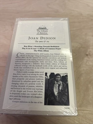 NEW SEALED Joan Didion The 1960's & 70's Library Of America HC With Slipcase - Image 1 of 2
