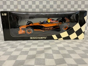 1/18 MINICHAMPS F1 ORANGE ARROWS SHOWCAR 2002 H.H.FRENTZEN RED BULL LTD EDITION - Picture 1 of 20