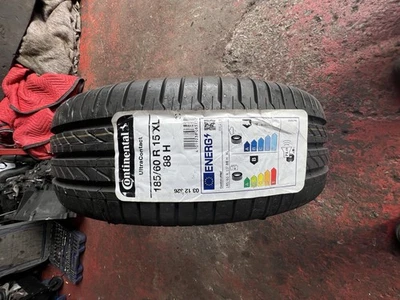 185/60/15  Continental Ultra  Contact 88h 7.76mm BRANDNEW TYRE - - Image 1 of 2