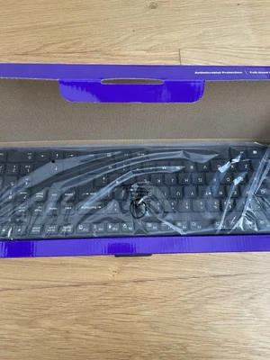 NEW Targus Keyboard USB QWERTY UK English AKB30AMUK - Image 1 of 4