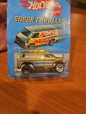 ERROR CAR🔥 Hot Wheels Super Chromes Baja Breaker in Gold ERROR READ - Image 1 of 4