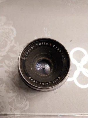 Carl Zeiss Jena Tessar 50mm f/2.8 T – Klassiker, M42 Anschluss, guter Zustand - Image 1 of 3