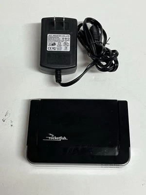 Rocketfish 2-Way 1 in 2 Output HDMI Splitter Model RF-G1182  Black 5V Power Cord - Image 1 of 4