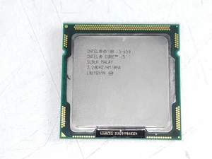 Lot of 2 Intel Core i5-650 3.2 GHz 2.5GT/s LGA 1156 Desktop CPU Processor SLBLK - Picture 1 of 6