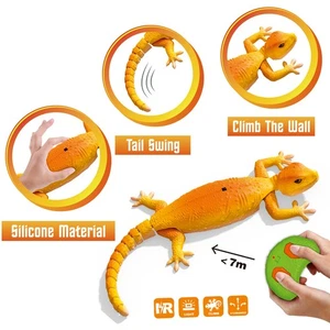 Robot gecko de escalada de pared RC recargable juguete de control remoto para niños 6+ - Imagen 1 de 12