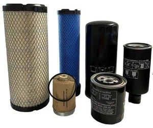 PAQUETE DE 6 FILTROS OEM PARA TRACTOR MAHINDRA 3540 / 3550 PST T4 - Imagen 1 de 3