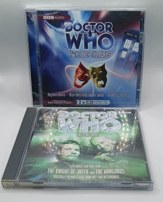 Doctor Who Audio CD Lot: At the BBC The Plays 2CD (Sealed) + The Crusade (1999) - Image 1 of 3