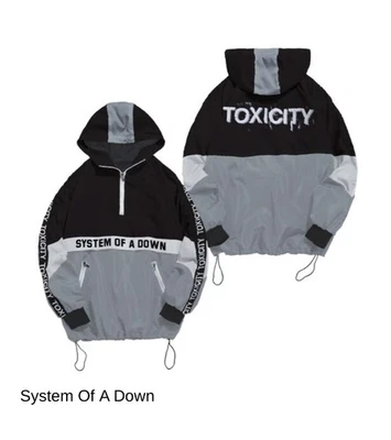 System of A Down Toxicity ColorBlock Windbreaker 2XL Jacket 20 Anniversary Rare - Image 1 of 4