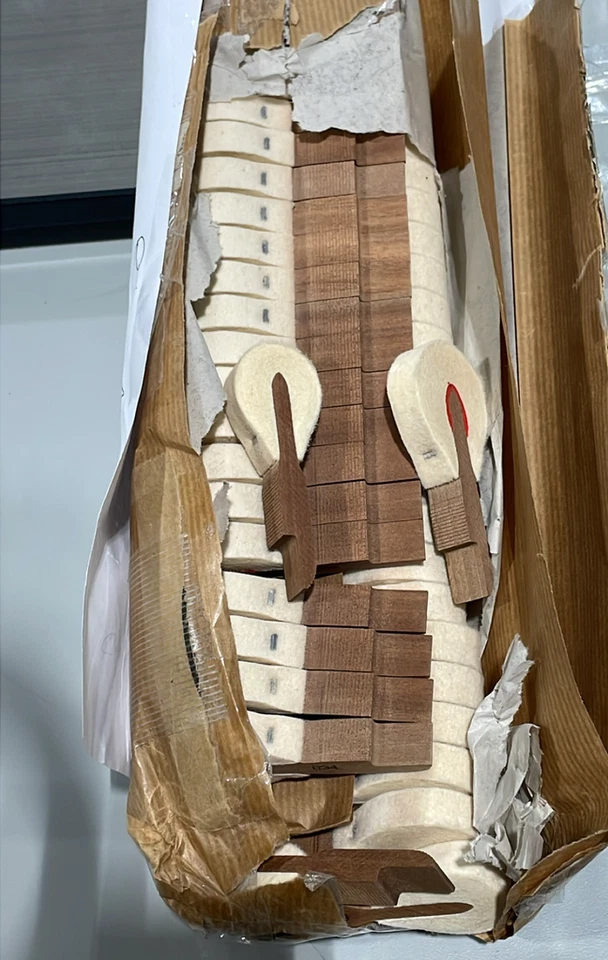 Juego de 39 martillos Baldwin Grand modelo M medio/tenor, se adapta a otros Foto 1 de 1