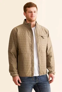ARIAT  Wylie Tek Insulated Jacket Mens XXL Khaki Puffer Coat 10052463 NWT! NEW! - Picture 1 of 12