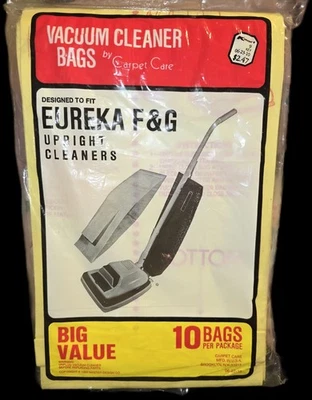 EUREKA F&G Upright Vacuum Bags by Carpet Care - New - Image 1 of 2