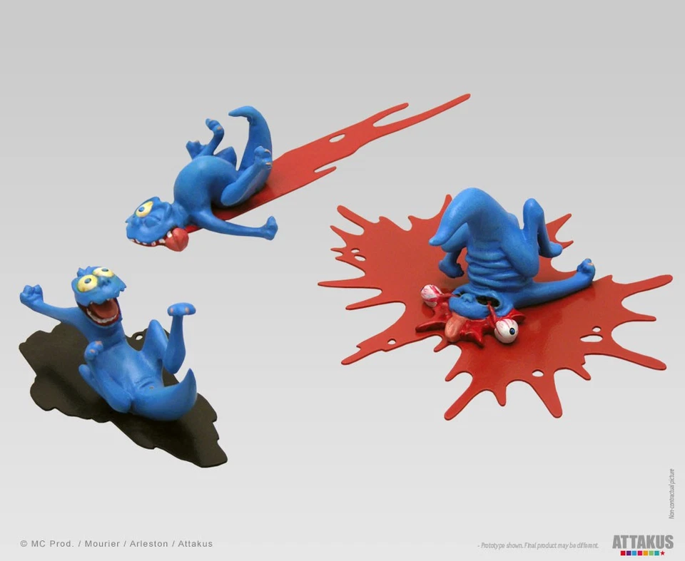 Figurine résine de 3 schfoumpfs n°1 - Troy - Made in France by ATTAKUS - Photo 1/1