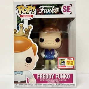 Funko Pop! SDCC Fundays 2018 Freddy Funko Blue Varsity Letterman Jacket LE 2000 - Picture 1 of 6