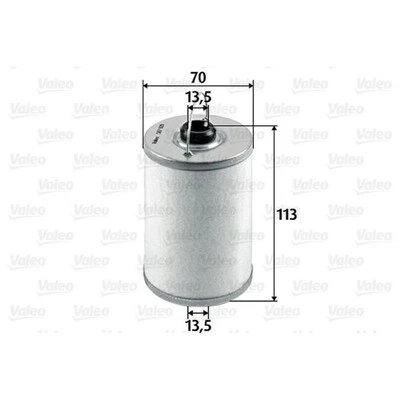 VALEO Filtro de Combustible Apto para Mercedes-Benz Henschel 2-T - Imagen 1 de 4
