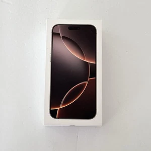 Original Apple iPhone 16 Pro Max / Desert Titanium / Empty Box Only / 256 GB - Photo 1 sur 3