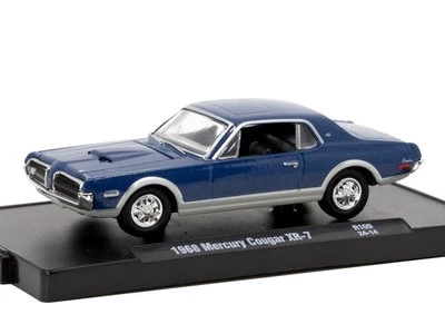 MERCURY Cougar XR-7 - 1968 - blue - M2 1:64 - Immagine 1 di 4