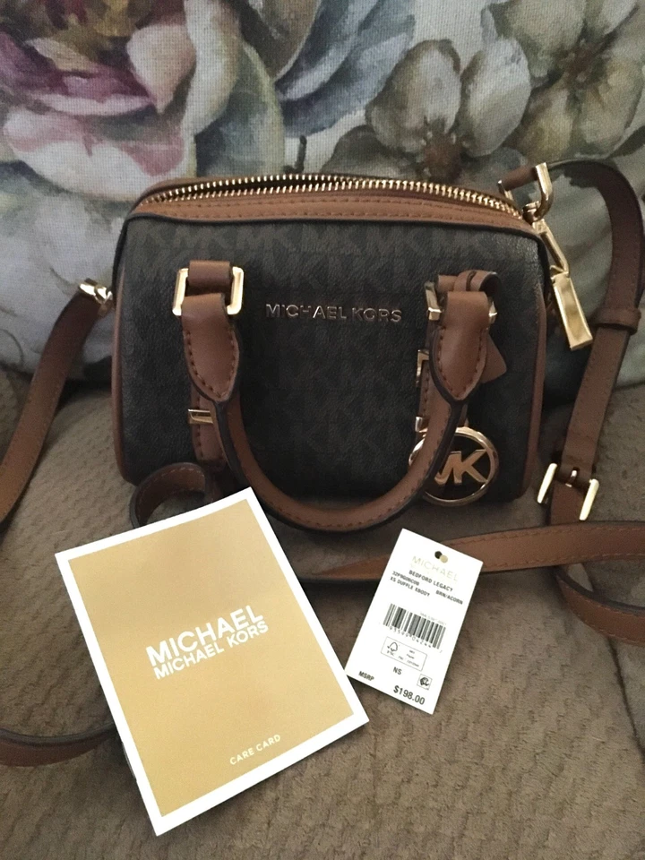Michael Kors XS Bedford Legacy Crossbody Satchel New - Image 1 of 2