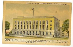 Court House Post Office Aberdeen SD South Dakota - Picture 1 of 1