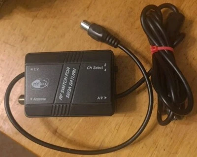 Game Switch RF Adapter Switchbox Nyko for Saturn Console Video Game System - Image 1 of 2