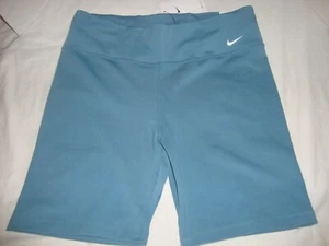 Nuevos pantalones cortos de motociclista de 7" para mujer Dri Fit Nike One DD0243-440 - talla S azul - Imagen 1 de 10