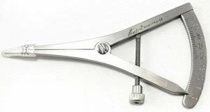 Castroviejo Gauge Spring Caliper 9 cm / 3.5'' Dental Orthodontic Lab Instrument - Picture 1 of 2