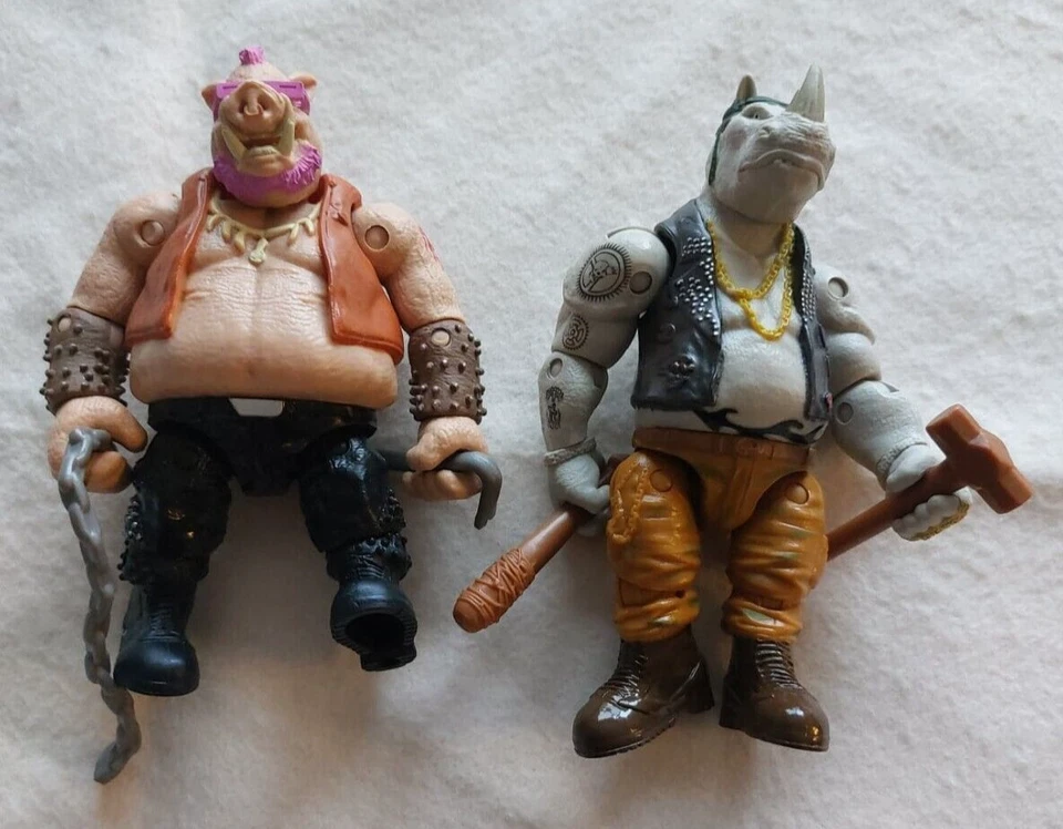 Teenage Mutant Ninja Turtles TMNT Out Of The Shadows Bebop Rocksteady Playmates Foto 1 de 1