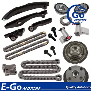 Timing Chain Kit Camshaft Gear For Mazda Ford CX-9 Flex Fusion Taurus 3.7 3.5 L - Foto 1 di 10