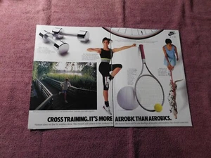 Nike Air ""Cross Training"" Original Druckanzeige aus Magazin Vintage 1988 - Bild 1 von 2