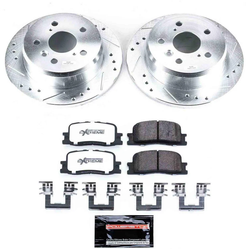 Kit de frenos de disco PowerStop - trasero - se adapta a Lexus ES300 2002-2003, Lexus ES330 2004-2 Foto 1 de 4
