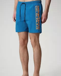 Swimsuit shorts MAN Napapijri MYKONOS BLEU VICTOR 1 with pockets Normal  - Picture 1 of 13