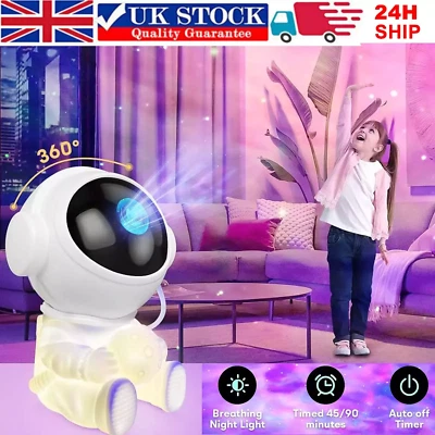 Astronaut Galaxy Projector Starry Star Sky Night Light Nebula Remote Projection