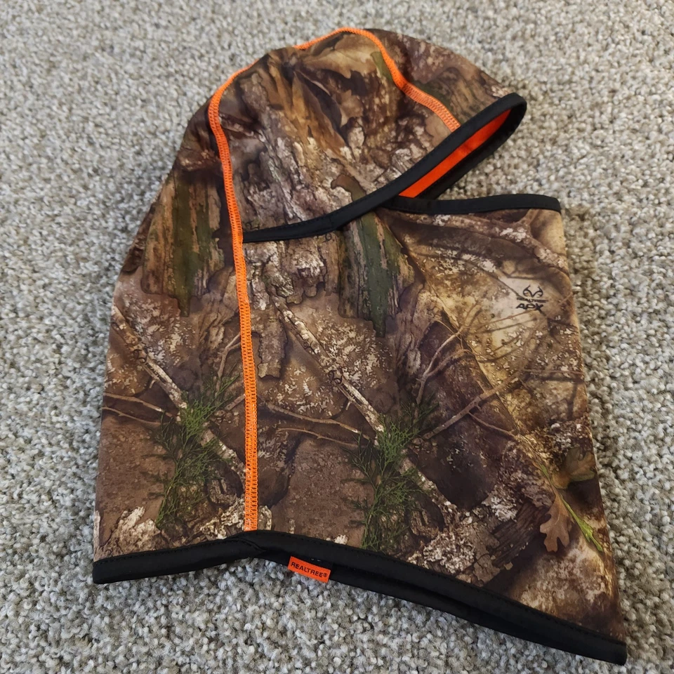 Máscara facial de caza de pasamontañas de vellón camuflaje Realtree forrada Foto 1 de 4