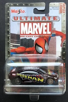 2002 Maisto Ultimate Marvel Spider-Man Diecast 1/64 Scale Buick Lacrosse 21/25 - Image 1 of 4