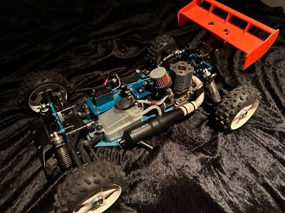 Graupner Impulse Sport NEU 1:8 Nitro Buggy Retro Selten Rar Kyosho OS - Bild 1 von 4
