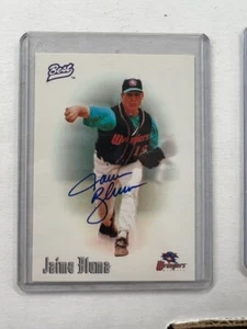 1996 BEST AUTOGRAPHED AUTO MINOR LEAGUE TOP 100 CARD JAIME BLUMA - Picture 1 of 2