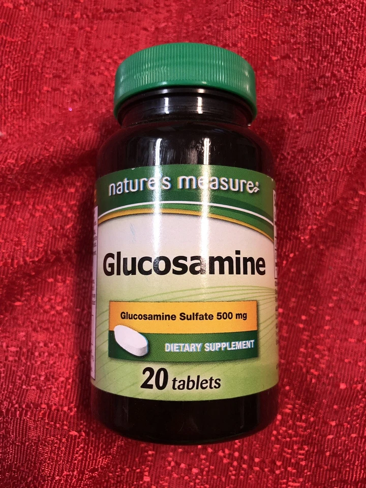 Nature's Measure Glucosamine Joint Soothing Therapy 20 Count New Sealed Bottle - Image 1 of 1