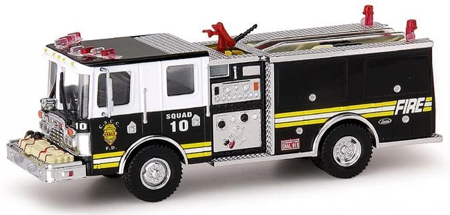 Code 3 12260 " di Capo Edizione #10 Luverne Pumper " 1/64 Scala Die Cast Fuoco - Immagine 1 di 2