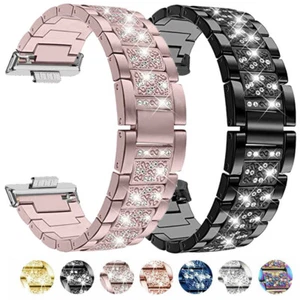 For Huawei Watch Fit 3/Fit 4/4 Pro Bling Diamond Metal Replacement Band Strap - Picture 1 of 48