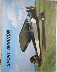 Sport Aviation Magazine November 1977 - Picture 1 of 2