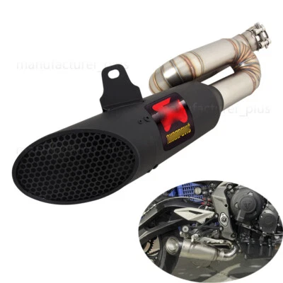 Tubo silenciador deslizable puntas de escape para Triumph Street Triple 765 R/RS/S 2017-2023 Foto 1 de 4