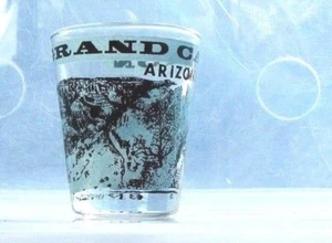 GRAND CANYON ARIZONA SHOT GLASS memorabilia travel places - Picture 1 of 3