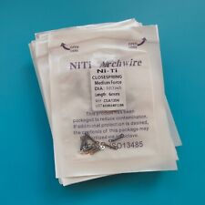 10 Packs Orthodontic Dental Close NiTi Coil Spring Alloy Medium Force 0.012*6 mm