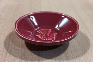 AIR FRANCE ADVERTISIGN VTG RED SMALL CERAMIC DISH / BOWL - Picture 1 of 10